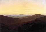 Caspar David Friedrich Famous Paintings - The Riesengebirge